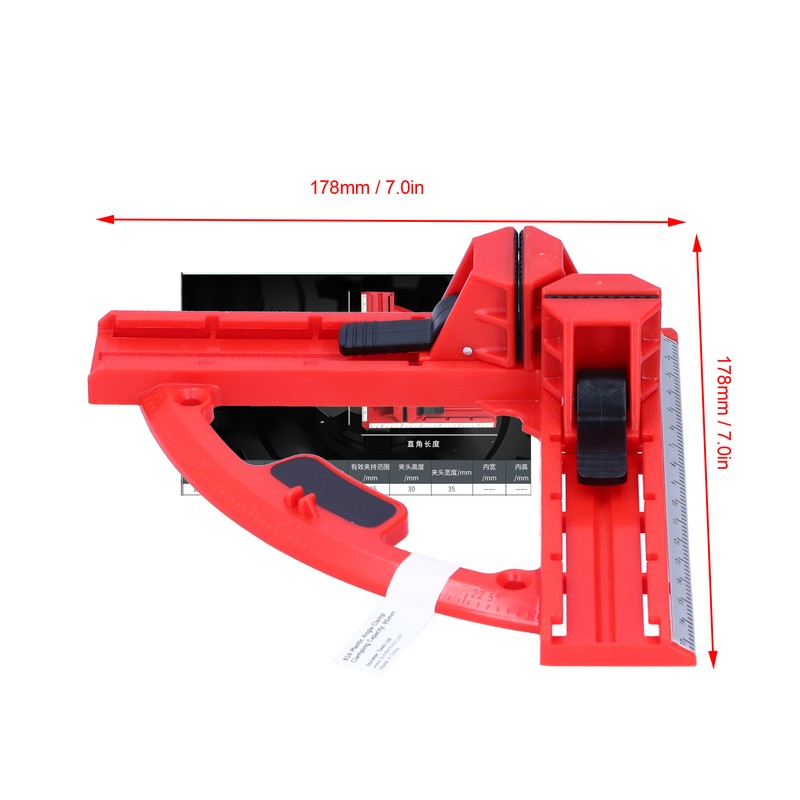 Right Angle Clip DIY 90 Degree Woodworking Clamp for Drawer