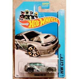 2014 Hot Wheels Hw City Treasure Hunt - Subaru WRX STI - [Ships in a Box!] by Mattel