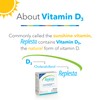 Replesta 50,000 IU Vitamin D3 Cholecalciferol, for Vitamin D Deficiency,
