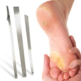 At-Home Foot Callus Remover Self Pedi-Planing Kit 3-Piece Pedi Callus Remover Set 2ea