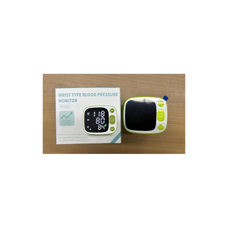 Blood Pressure Monitors for Home Use Rechargeable Wrist Digital BP