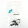 DAUMLINK® 2 x A4 Aisi 316 Shackles with Key Bolts