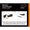 XO Kinetics - Premium Lower Back Lumbar Support Belt Brace