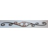 Decorative Scroll 36" scroll 4.4" tall or wide depending on