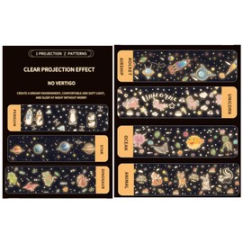 MUSUNFE Star Night Light Projector for Girls, Unicorn Night Light - Baby Rainbow Stars Projected on Ceiling for Kids Lights in Bedroom. Star Projector - Christmas Gifts