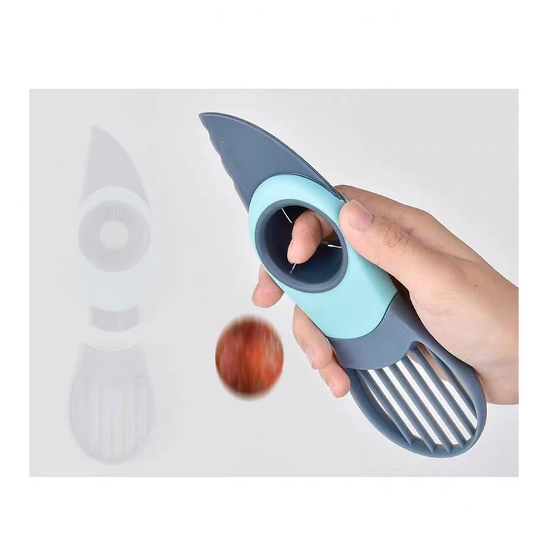 3-in-1 Avocado Slicer for Effortless Pitting, Slicing, and Scooping, Avocado