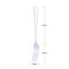 Qinglele Fork,6 Pcs 304 Stainless Steel Dinner Forks, 8.1inches (Slive,