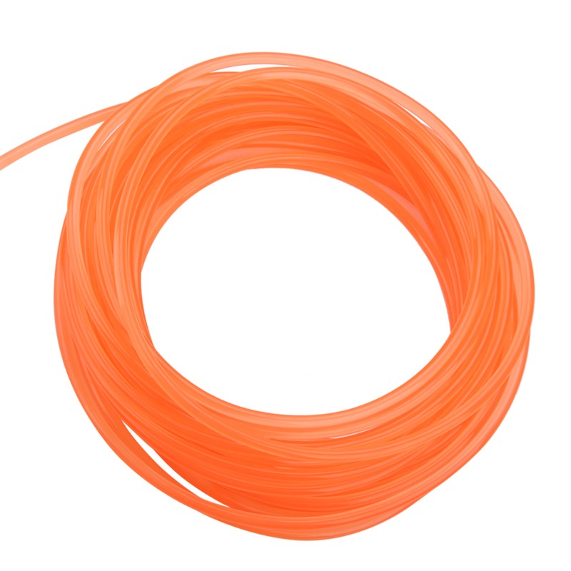 Orange Smooth PU Polyurethane Round Belt for Drive Transmission(5mm*10m)