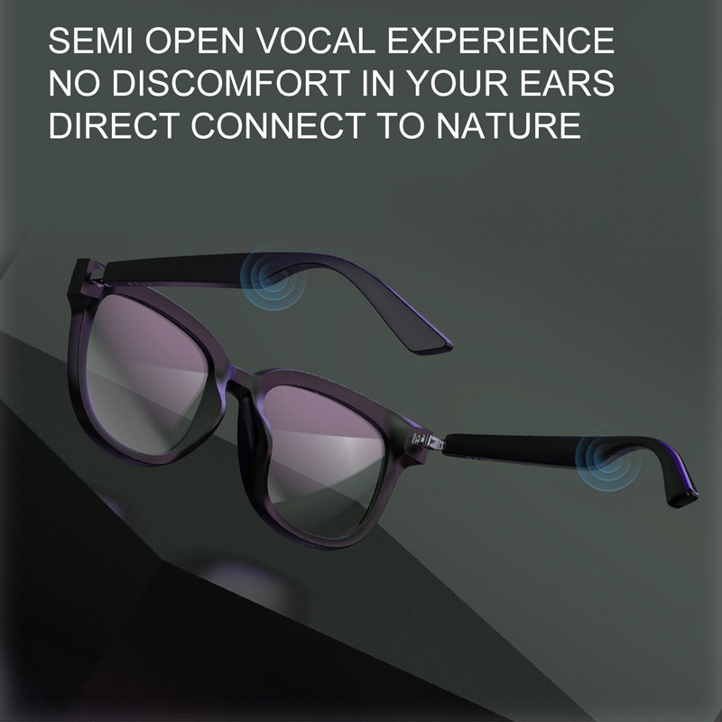 Smart Bluetooth Glasses Anti Blue Light Hands Free Calling Glasses