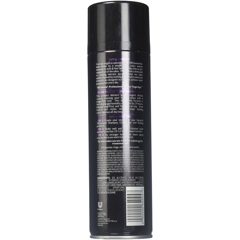 TRESemmé Hair Spray Freeze Hold For All Hair Types Anti-Frizz