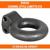 Buyers Products B16140 Plain Finish Forged Steel Tow Eye, 3"