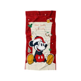 PROVIDENCIA Toalla Premium para Baño 75x147 Cm Mickey Dear Santa                                                                                      