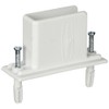 Rubbermaid Direct Mount Non-Adjustable Closet System, Closet Organizer Tool, White,