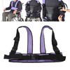 Wheelchair Harness Adjustable Double Shoulder Vest Design Wheelchair Seatbelt with