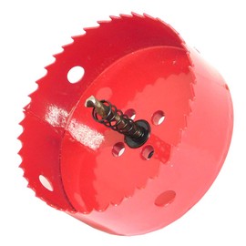 morytrade Hole Saw PVC Wood Iron Aluminum FRP Board Bimetal Woodworking 3.5 inches (90 mm)