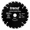 Trend Wood PTFE Circular Saw Blade, 165mm Diameter, 20mm Bore, 24 Teeth, TCT, 2.2mm Kerf, CSB/16524/P