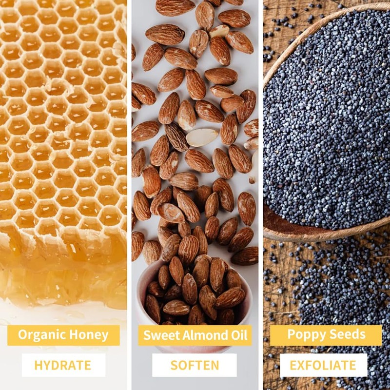 Bee Nature - Exfoliating Soap with Soap Dish - Face