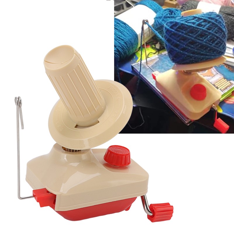 Yarn Winder Portable Household Hand Operated Handheld Low Noise Yarn