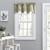 Ellis Curtain Lisa Solid 58" x 15" Lined Scallop Valance,