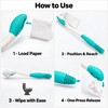 Toilet Wiping Aid for Easier Personal Hygiene – Long-Reach Curved