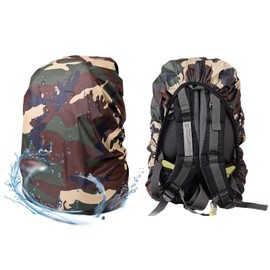 Bomiclss 2 Pack Cover for Backpack 20-28L Small Waterproof Rain Cover for Backpack Waterproof Bag Cover Small for Hiking Cycling Camping Travel (M)