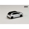 HJ64 1/64 Toyota GR Corolla RZ Platinum White Pearl Mica