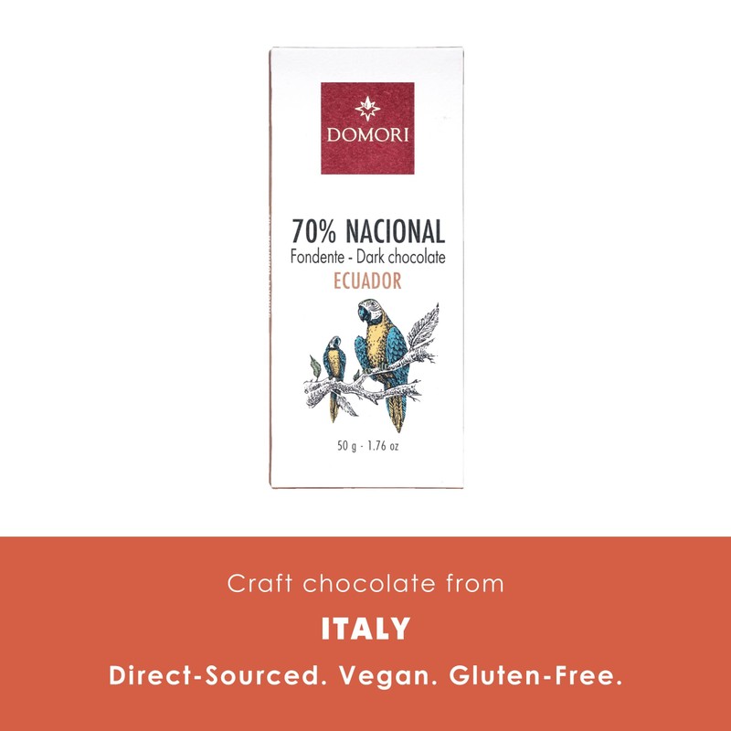 Domori - Single Origins Chocolate Bundles (Ecuador 70%, 3 Pack)