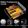 5Pack Acrylic Sign Holder,5.9 x8.2Inch Clear Display Sign Stand,Vertical Double-Sided