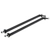D2D 2 x 200mm Adjustable Front and Rear Bumper Splitter
