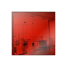 Marketing Holders Acrylic Mirrors 15” x 15" Light Red Square Tile Smooth Edges DIY Crafting Reflective Blanks 0.118" Thick Perfect for Nurseries Playrooms Game Rooms Gender Reveal Party Decor