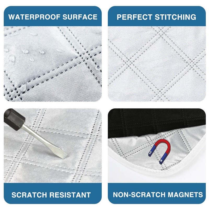 RV Windshield Cover Compatible with Class C Ford E450 1997-2025