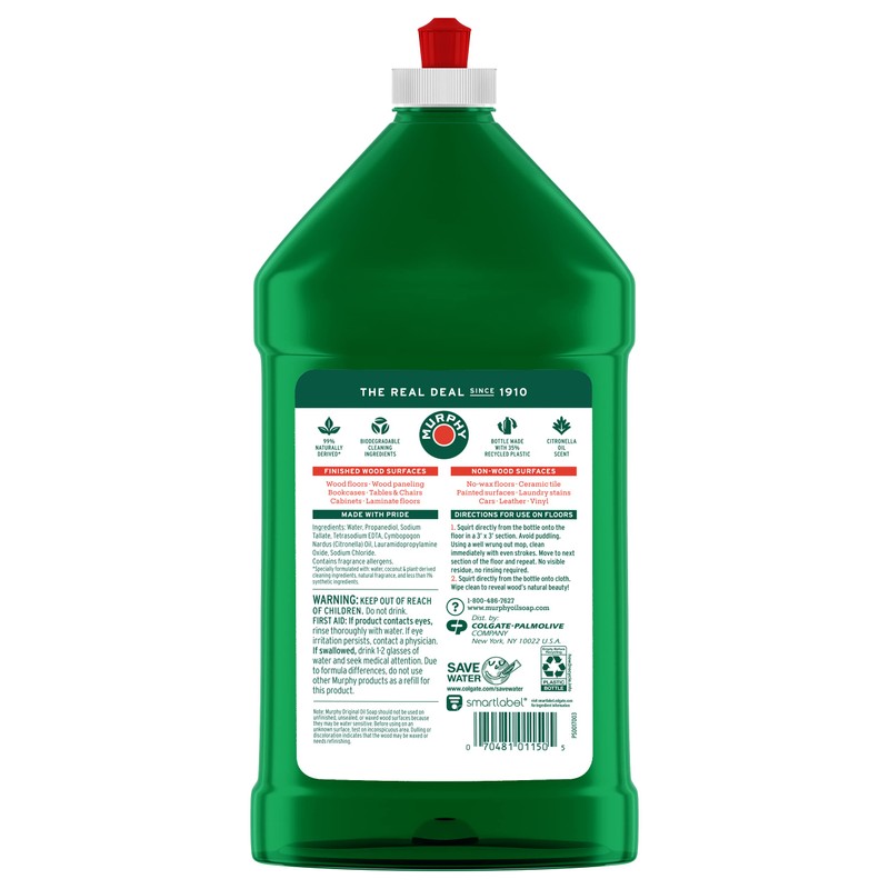 Murphy's Oil Soap Squirt and Mop Wood Floor Cleaner -
