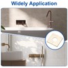 uxcell 4Pcs ABS Plastics Square Shaped Escutcheon Plate, Wall Split