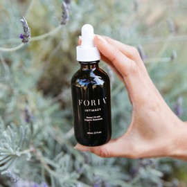 Foria Breast Oil | Organic, All-Natural Herbal Massage Oil to Support Breast Health with Coconut Oil, Castor Oil, Calendula, Yarrow & Dandelion Leaf | 2 Fl Oz