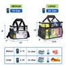 UEASE Clear Lunch Bag 20-Can with Adjustment Shouder Strap for