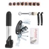 Bicycle Repair Bag Set Tire Fix Tool with Pimp Patches