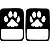 JeepTails Dog Paw tail lamp light covers (non-LED) compatible with