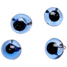 Efco Animal's Eyes ø 6 mm 4 pcs. Blue, Black, Piece