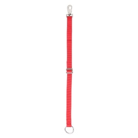Heavy Duty Adjustable Horse Water Bucket Straps Hangers By Derby (Red)