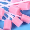 DOITOOL 100 Piezas de Atención Oral Esponja Hisopo Desechable Brote