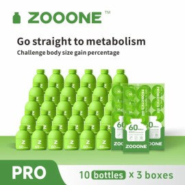 Zooone 30bottles*0.7oz Probiotics 40 Billion CFU