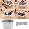 Stainless Steel Coffee Knock Box Coffee Grounds Container Box for