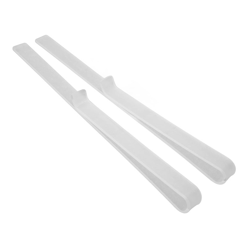 Music clip, windproof music stand, side holder, 1 pair, transparent