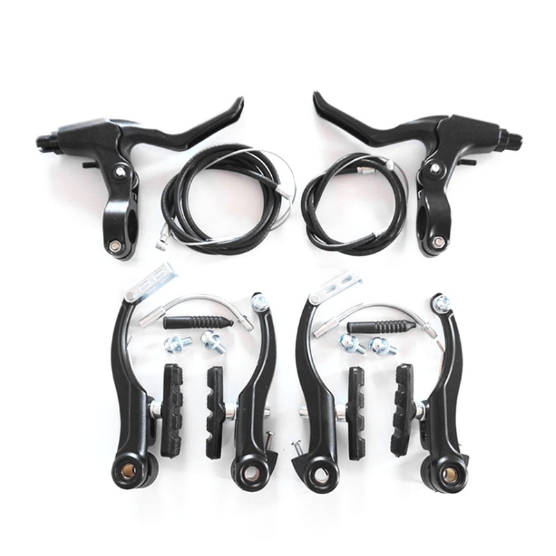 Bike Front Rear V Brake Set Aluminum Alloy Mountain Road