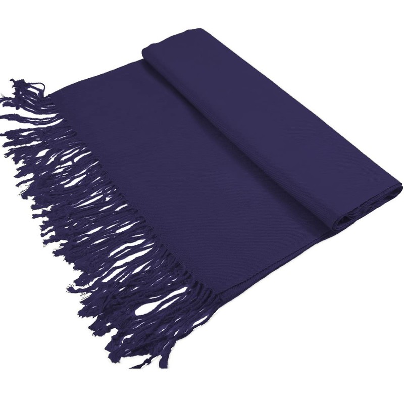 Glory Max Bufanda grande de pashmina suave y sedosa para