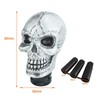 Lunsom Skull Gear Stick Shifter Knob, Resin Gear Shift Head