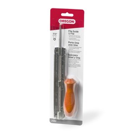 Oregon 25892 7/32-Inch Chainsaw Chain File Guide with File , grey