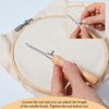 Oruola 5pcs Punch Needles, Lavor Punch Needle Set for Beginner