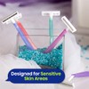 Bic Twin Lady Sensitive Razors - Twin Blade Smooth Shave