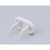 ELPA AN-101B(W) Outlet Cap, Tamper Prevention, Safe, Tracking, White, Pack